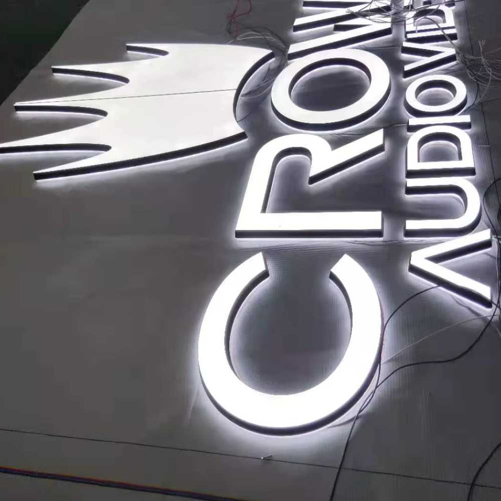 Acrylaat LED Letters – Luxe Verlichte Reclame kleur wit