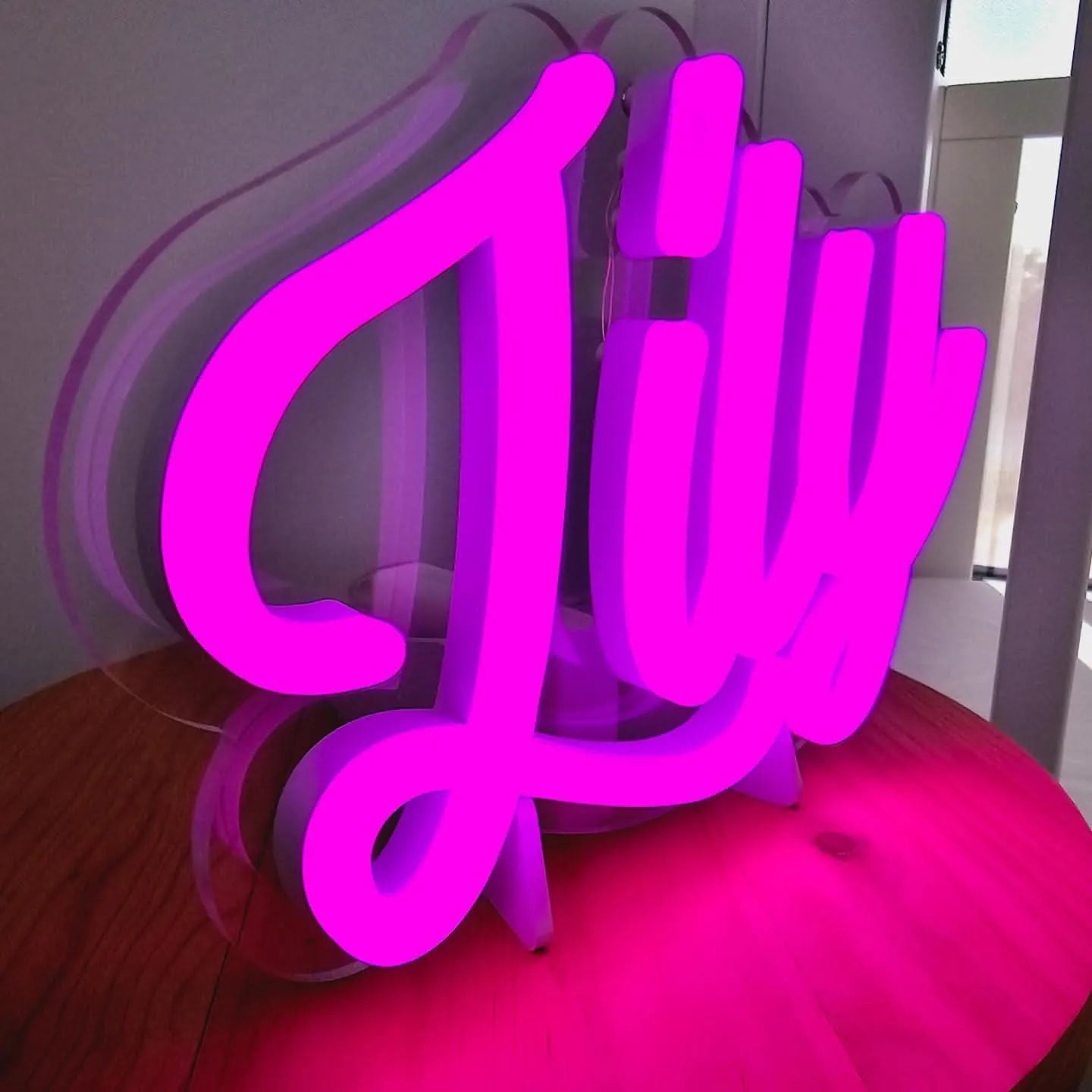 Neon Lamp met Naam Lilly
