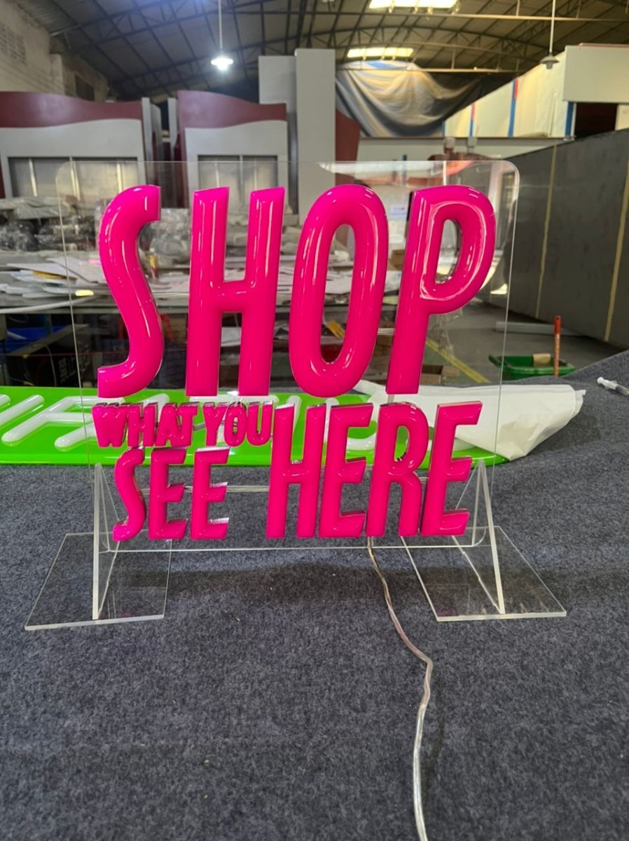 Dutch neon sign