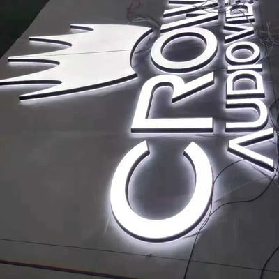 Acrylaat LED Letters – Luxe Verlichte Reclame kleur wit